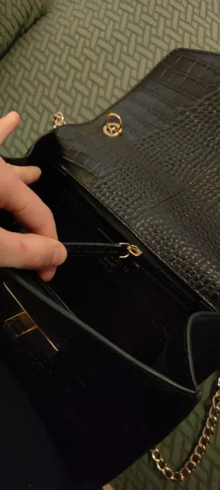 Borsa Pelle Paul Costelloe Nera