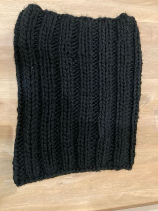 Bufanda negra sin estrenar