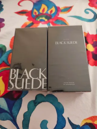 2x Avon Black Suede Eau de Toilette