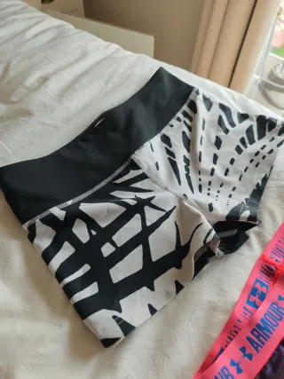 Mallas cortas deportivas Hurley y Under Armour M