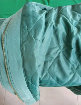 Parka vinatge turquesa. Sin estrenar