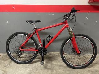 Bicicleta Montaña 26 Roja