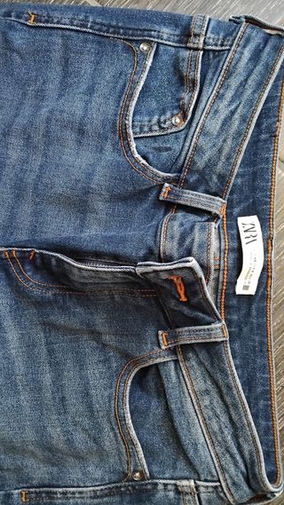 Jeans Zara Blu Donna Taglia 38