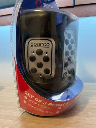 Set 3 Pedales Sparco Corsa Nuevos