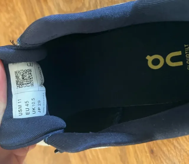 On Cloud Talla 45 Azul/Gris A Estrenar