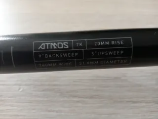 Manillar Truvativ Atmos 7K 31.8