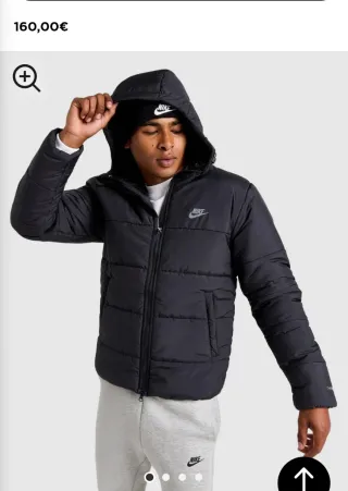 Nike Therma-Fit Chaqueta Deportiva Negra