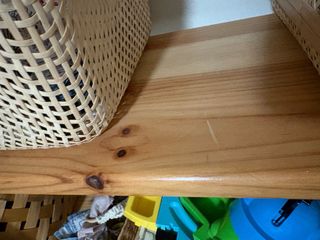 Estantería madera y metal