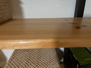 Estantería madera y metal