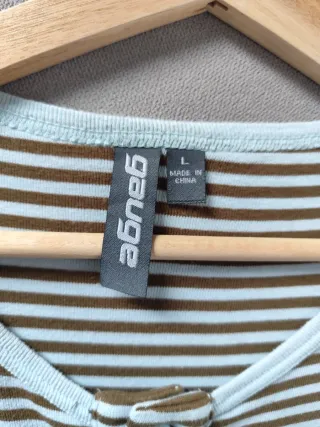 Camiseta de rayas Gauge Talla M