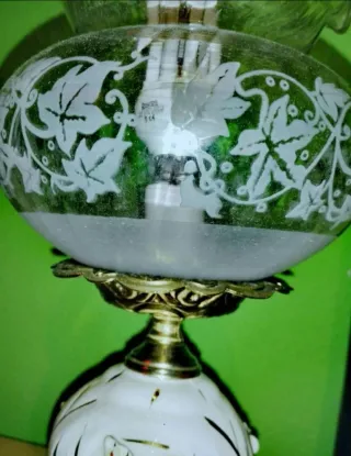 Coppia di antiche lampade