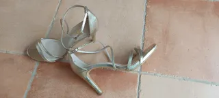 Sandalias LODI Piel Dorada Talla 40