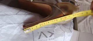 Sandalias LODI Piel Dorada Talla 40