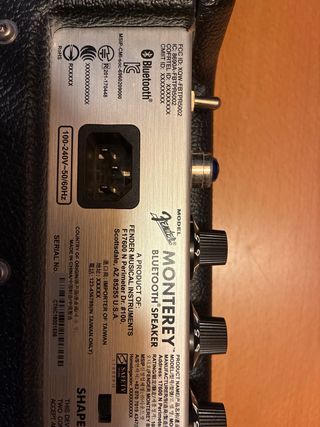 Altavoz Fender Monterrey Bluetooth