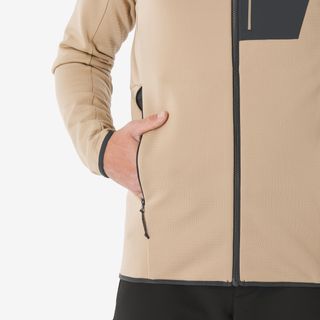 Chaqueta polar de  montaña y trekking concapucha Hombre