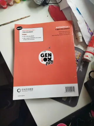 Matemáticas I 1º Bachillerato. Libro del estudi...