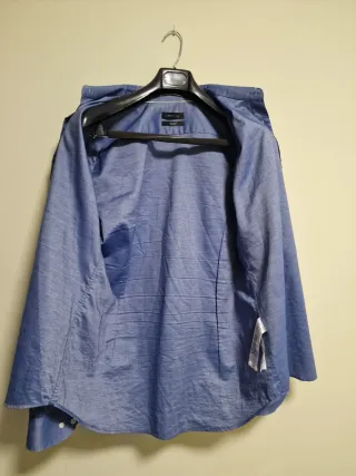 Camisa Cortefiel Caballero XL Azul