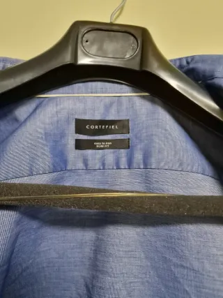 Camisa Cortefiel Caballero XL Azul