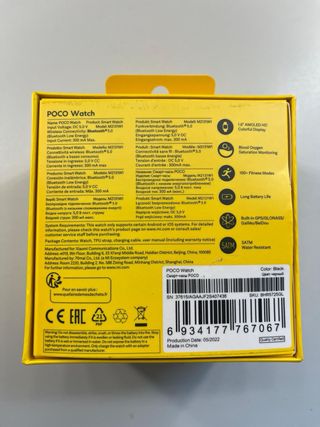 Xiaomi POCO WATCH Negro