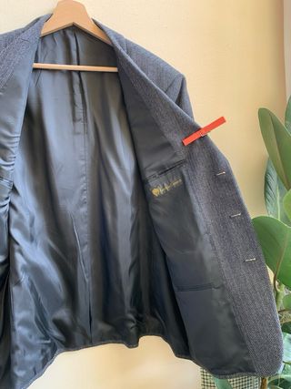 Giacca Uomo Vittorio Lorini Tg 48 vintage