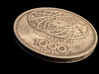 Moneta 1000 Lire 1970 Commemorativa