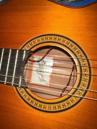 Chitarra classica Ramirez 1E amplificata 1991