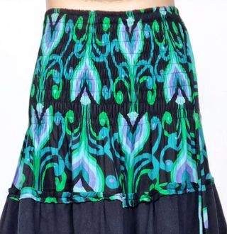 Falda Larga Boho Micropana