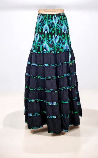 Falda Larga Boho Micropana