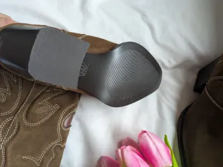 Botas altas Zara Marrones Talla 37