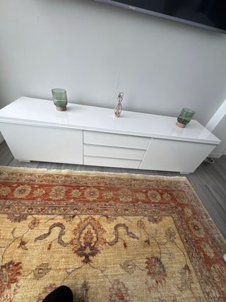 Mueble TV / Aparador Blanco 180cm