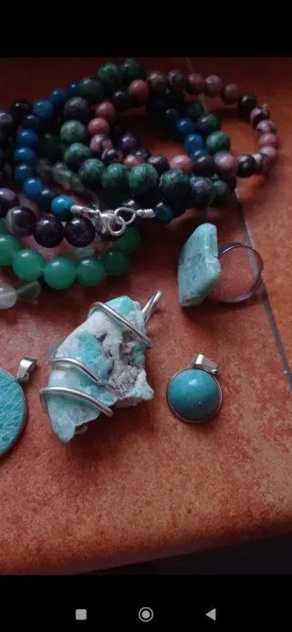 Set gioielli pietre naturali