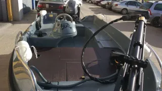 Barca de pesca con motor Yamaha 15cv