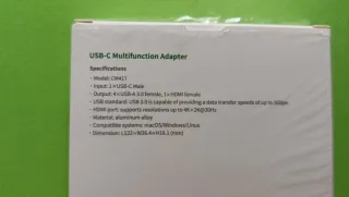 UGREEN Adaptador Multifunción USB-C 5 en 1