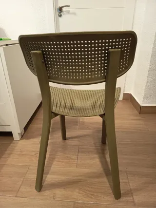 Sedia da Esterno Dasi Grigia con Griglia