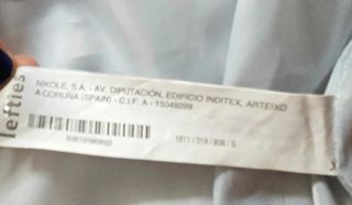 Cazadora plateada metalizada mujer Lefties