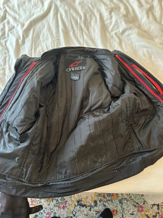 Chaqueta Moto Alpinestars Negra talla L.