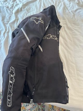 Chaqueta Moto Alpinestars Negra talla L.