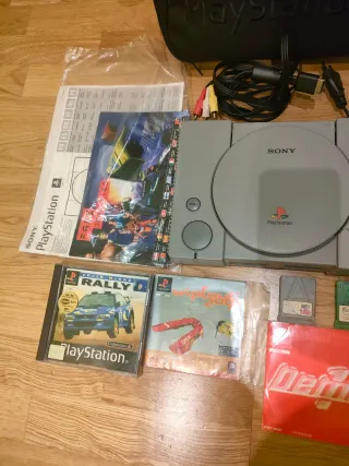 Consola PlayStation 1 Sony Gris + Accesorios