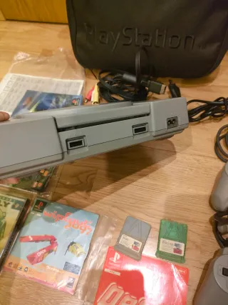 Consola PlayStation 1 Sony Gris + Accesorios