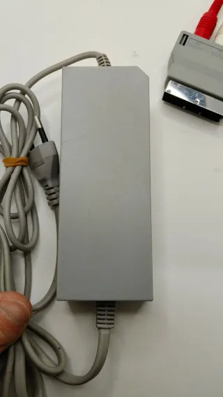Alimentatore e cavo AV Wii Nintendo