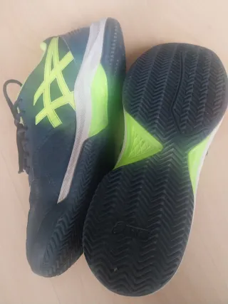 Zapatillas Padel Talla 42.5 Azul/Verde