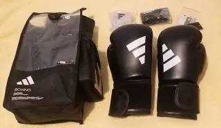 Guantes de boxeo Adidas negros