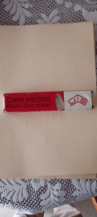 Cierre Eléctrico Puerta JIS