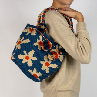 Bolso Wayuu tejido a mano