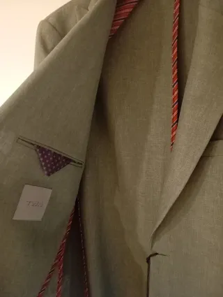 Giacca uomo verde taglia 48