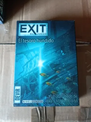 Juego de mesa Exit: El tesoro hundido