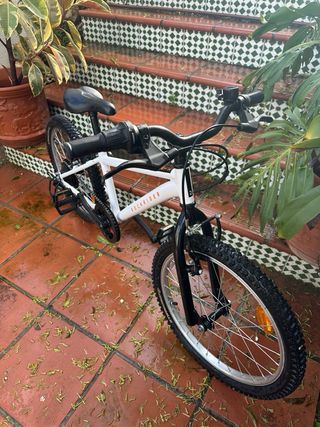 Bicicleta Rockrider Blanca