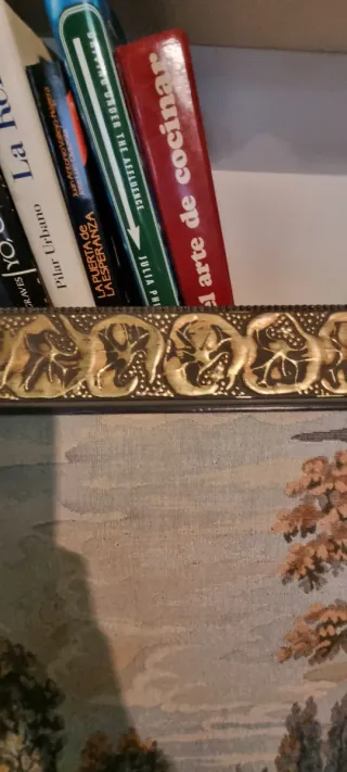 Conjinto de 2 tapices antiguos