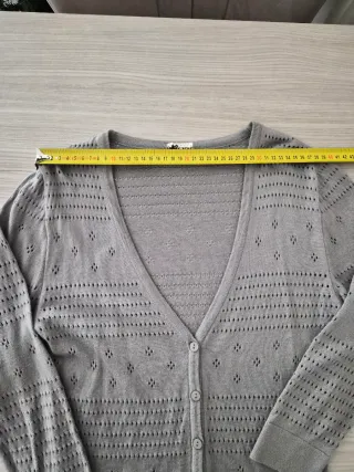 Cardigan donna grigio