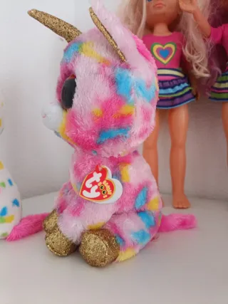 Peluche Unicornio Beanie Boo